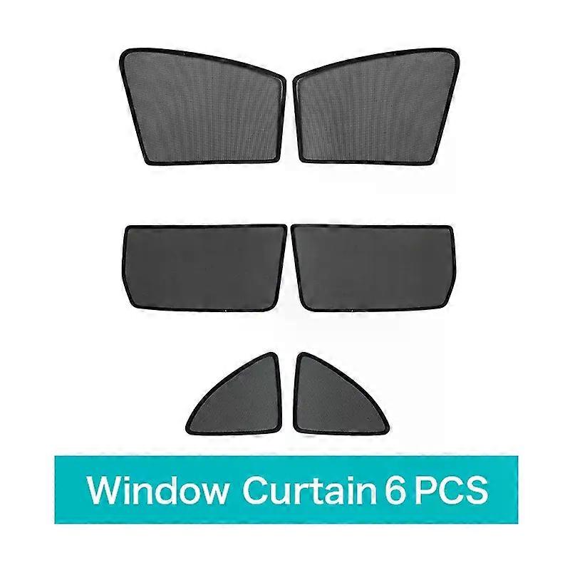 Magnetic Window Sun Shade Mesh Curtain Suitable for Volvo XC40 2022 2021 Car Side Door Window Sunshades Visor Cover Suitable for Volvo XC40 2020