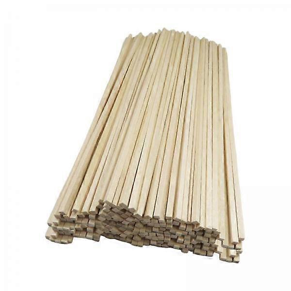 3 x 100x Unfinished Wood Sticks for Crafts Airplane Model