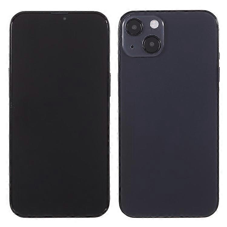 1:1 Scale Black Screen Display Non-real Dummy Phone Model Compatible For iPhone 13 6.1 inch