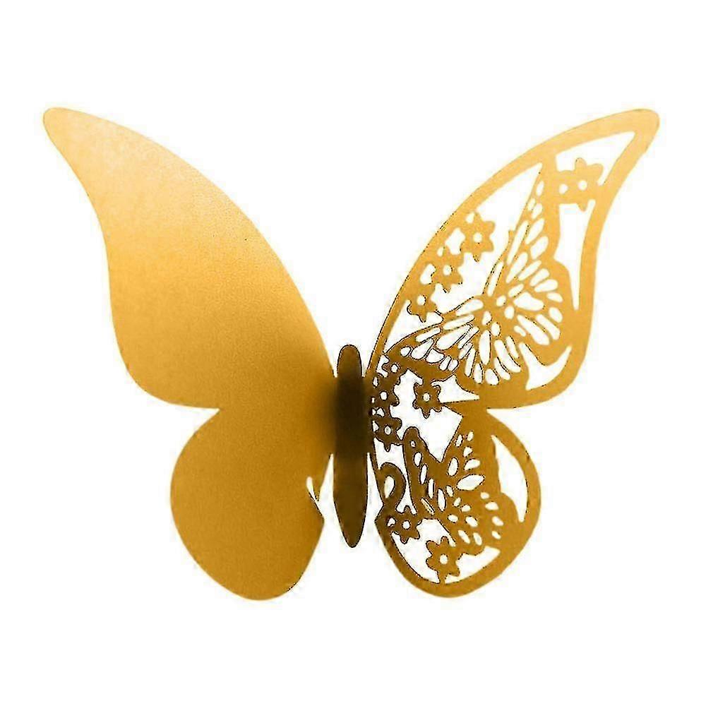 Cut On Paper Butterfly Wedding Name Place Cards Wine Glass Table Card 50pcs