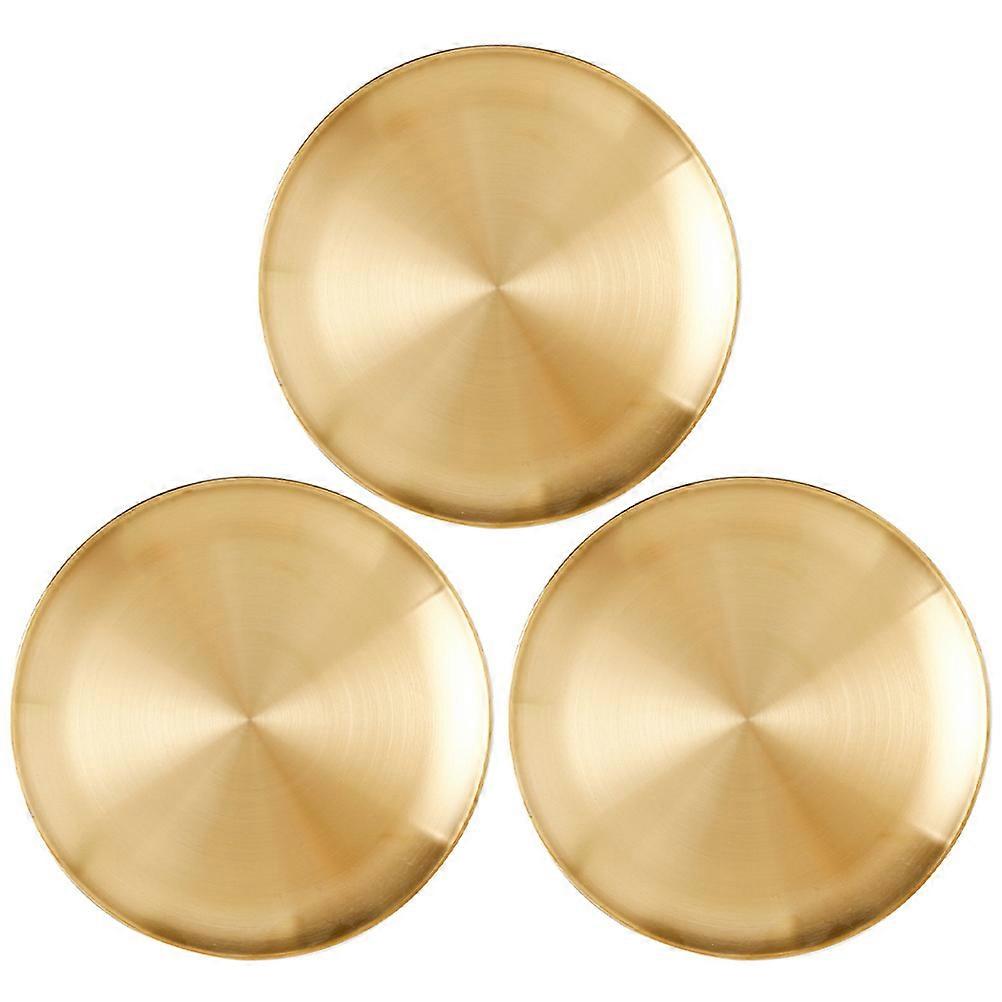 Multipurpose Metal Plate, Perfect for Snacks and Main Courses