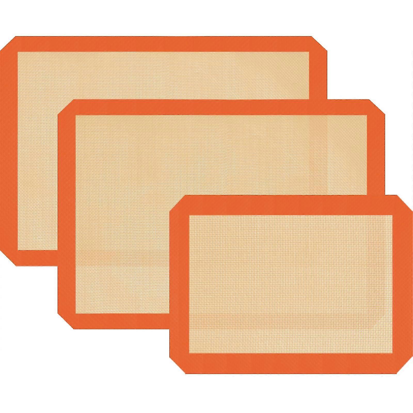3 Pieces Non-Stick Baking Mat for Cookie Trays