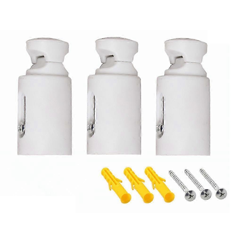 3pcs Heated Towel Rail Brackets Wall Mount for Radiator Storage