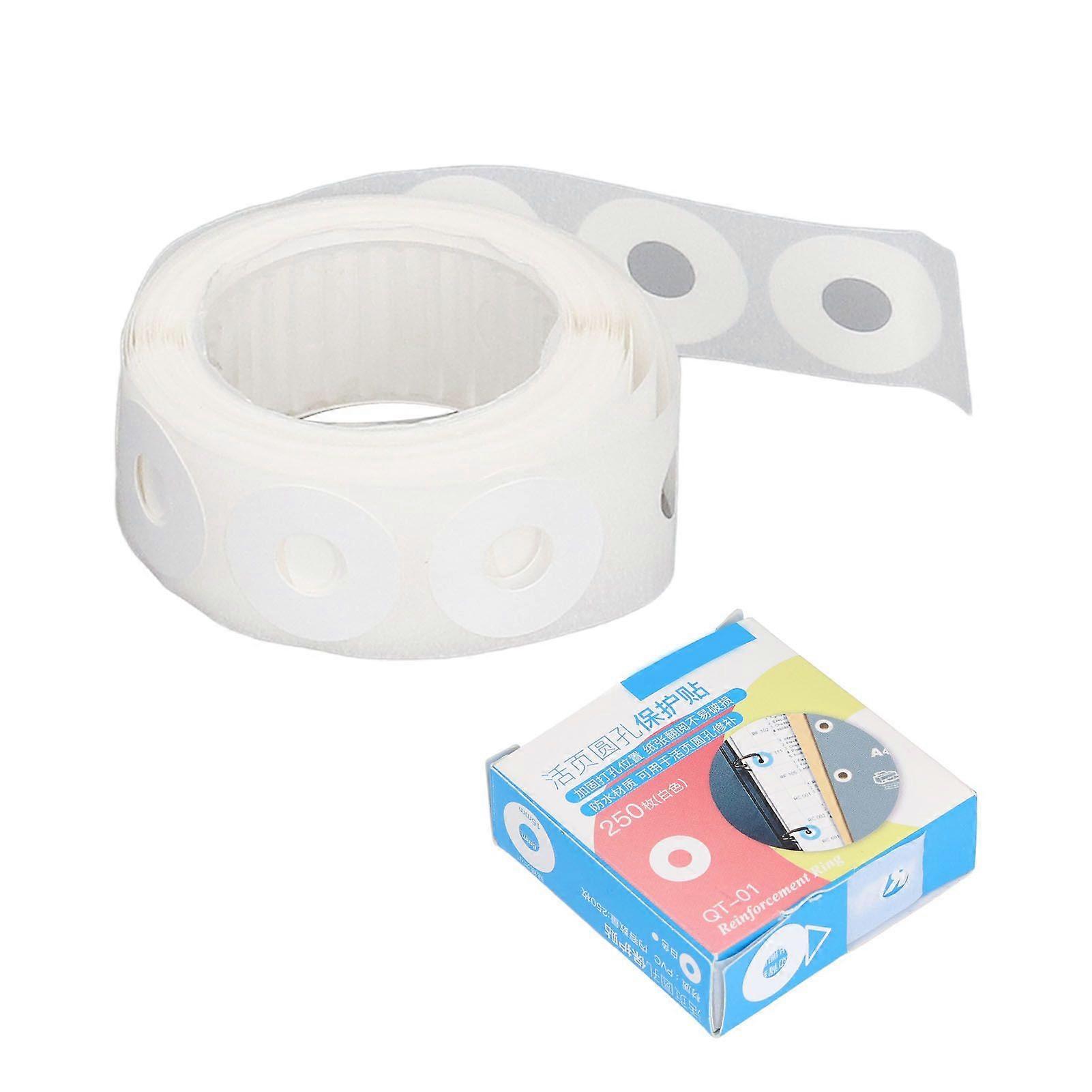 2025 أحدث نموذج ثقب لكمة المعززات ملصقات DIY إنتاج PVC