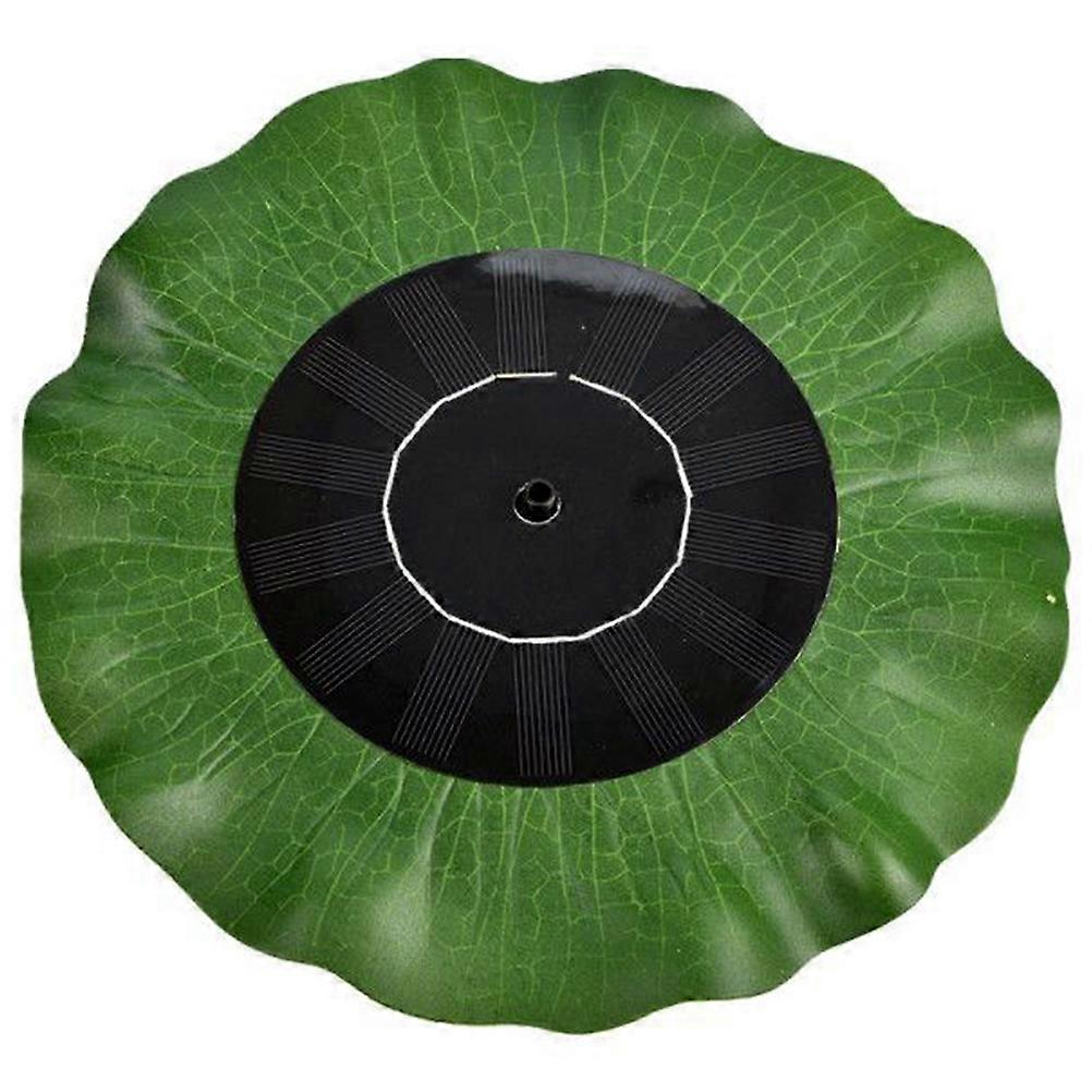 Pool Oxygenation Lily Pad Pump, Solar Powered Floating Garden Ornament