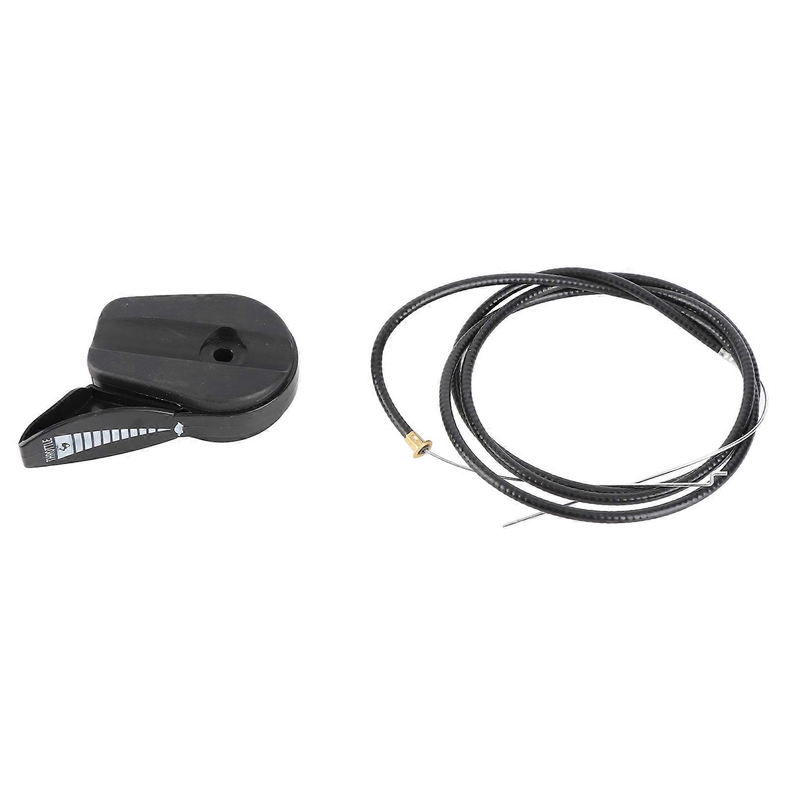 59'' Throttle Cable Switch Control Replacement Kit For Garden Lawnmowers (Black)