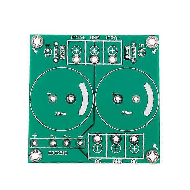 25A Single AC-DC Audio Amplifier Rectifier Filter Power Supply Board Bare Pcb