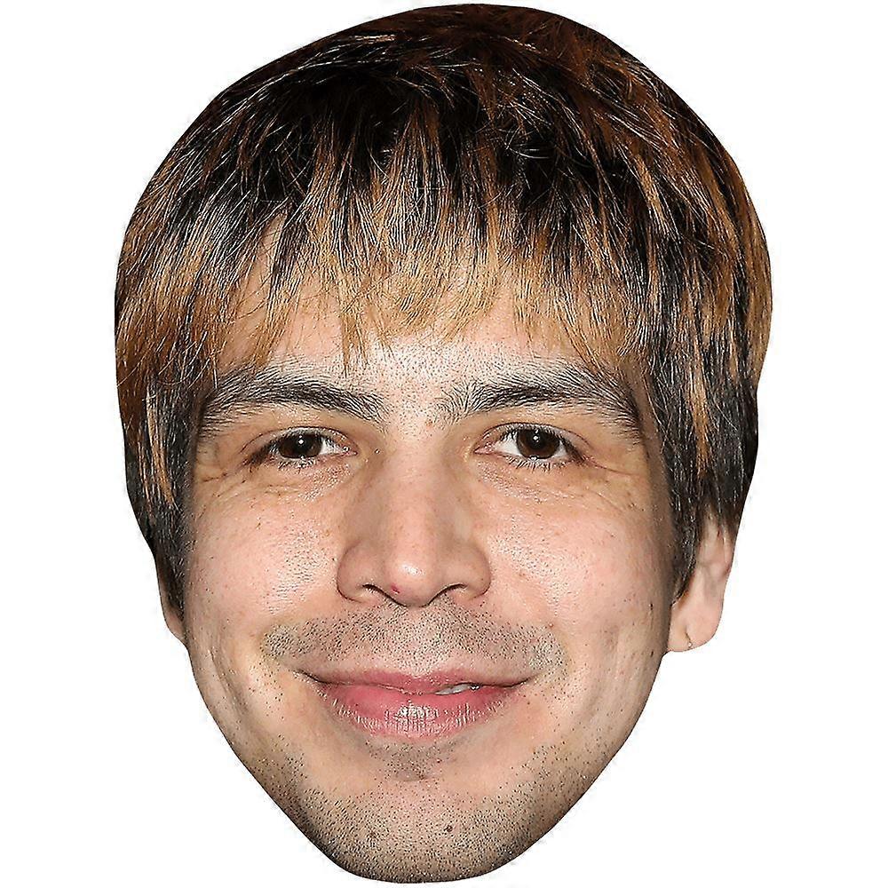 Julio Torres (Smile) Celebrity Mask, Flat Card Face