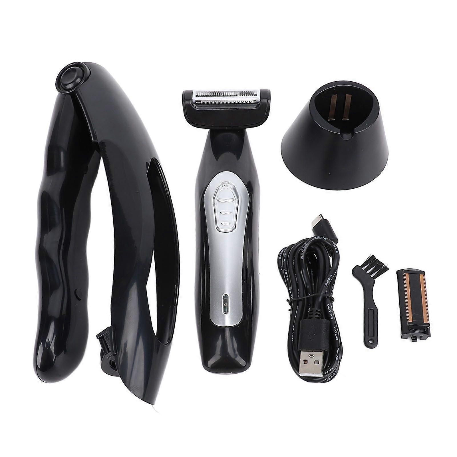 2025 Latest Model Back Trimmer for Men Wet Dry Use Ergonomic Rechargeable Long...