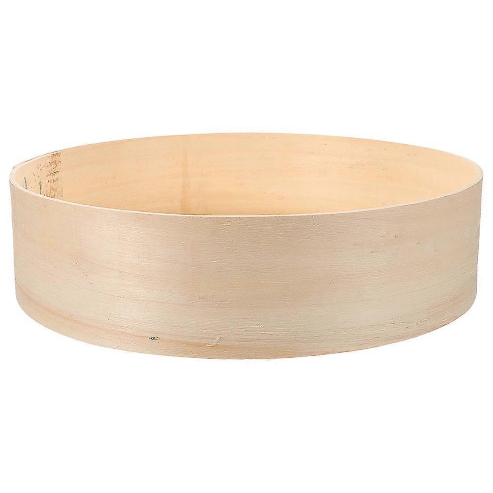 Sieve For Flour Fine Mesh Sieve Round Wood Kitchen Tool Cooking 10.2 10.2 3.0in Filtering Flour 1Pack