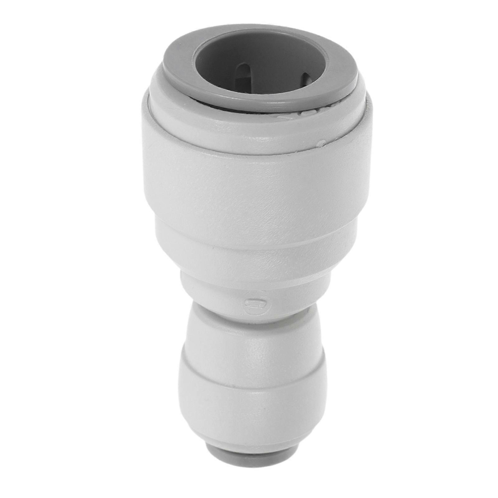 Water Pipe Connector Adapter Straight Coupling Plumbing Projects Compact POM 1Pack