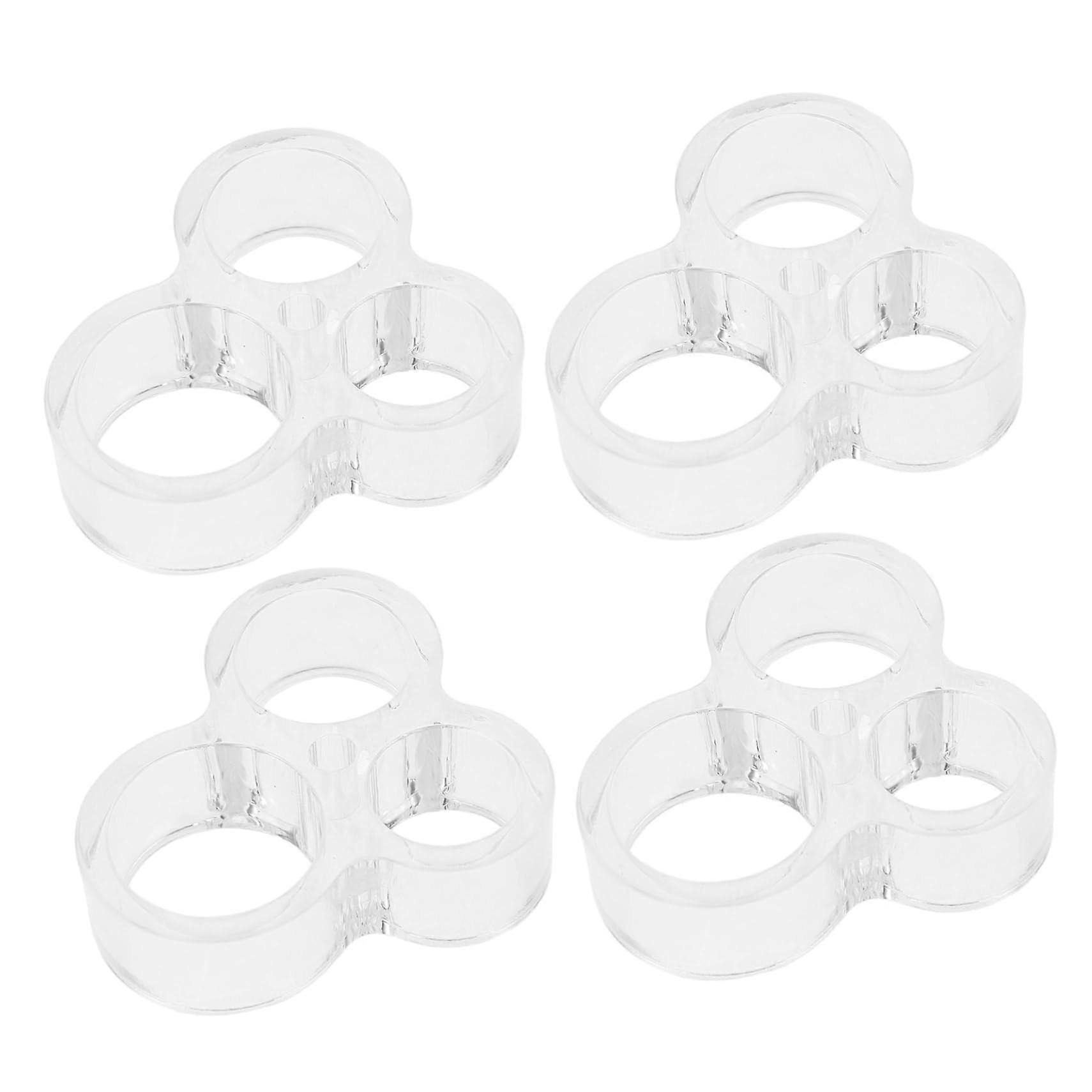 Door Handle Bumper Covers Pack of 4 Silicone Child Safety Knob Protector for Standard Door Handles - Soft Grip Design