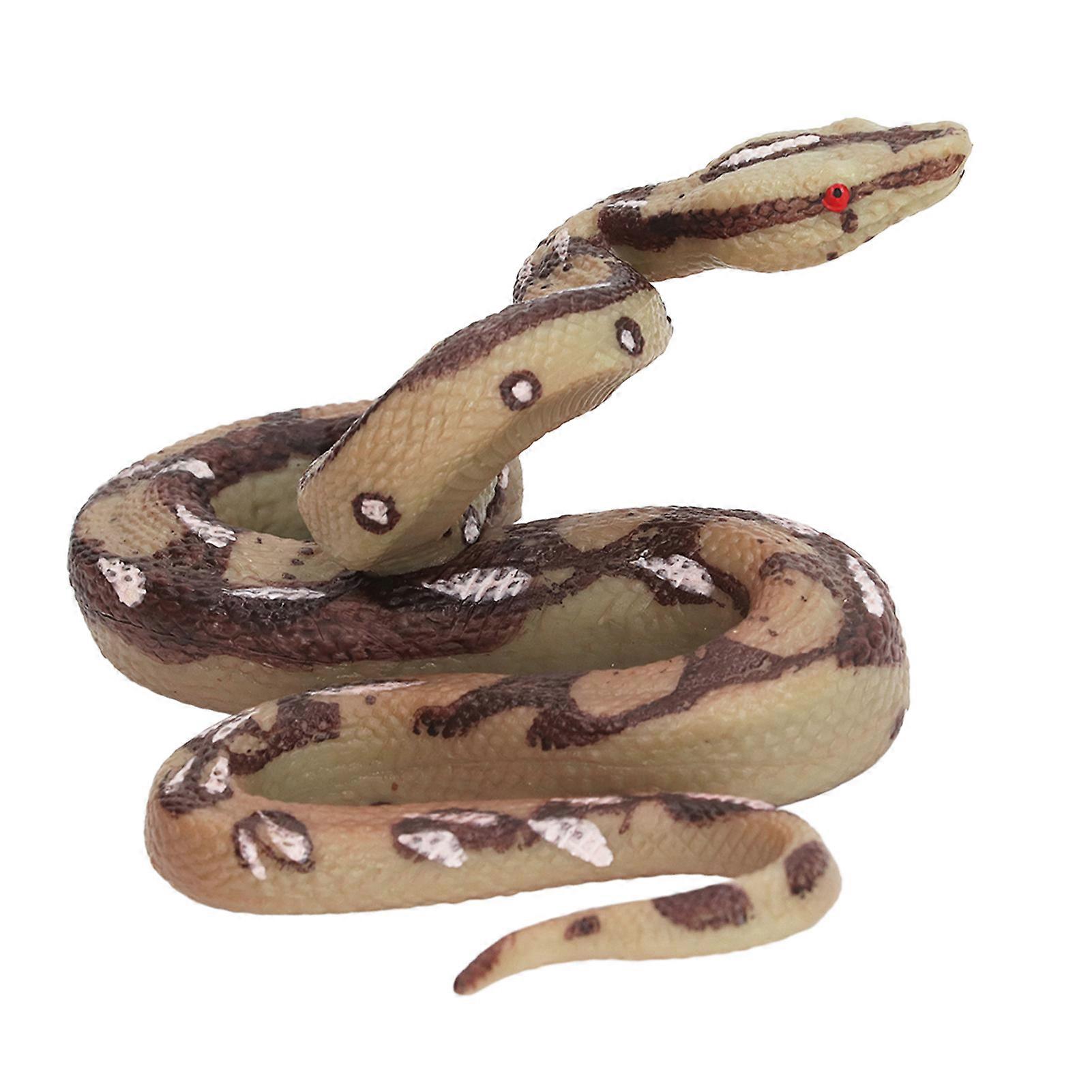 Realistic Soft Snake Scary Toy Portable Garden Prank Prop