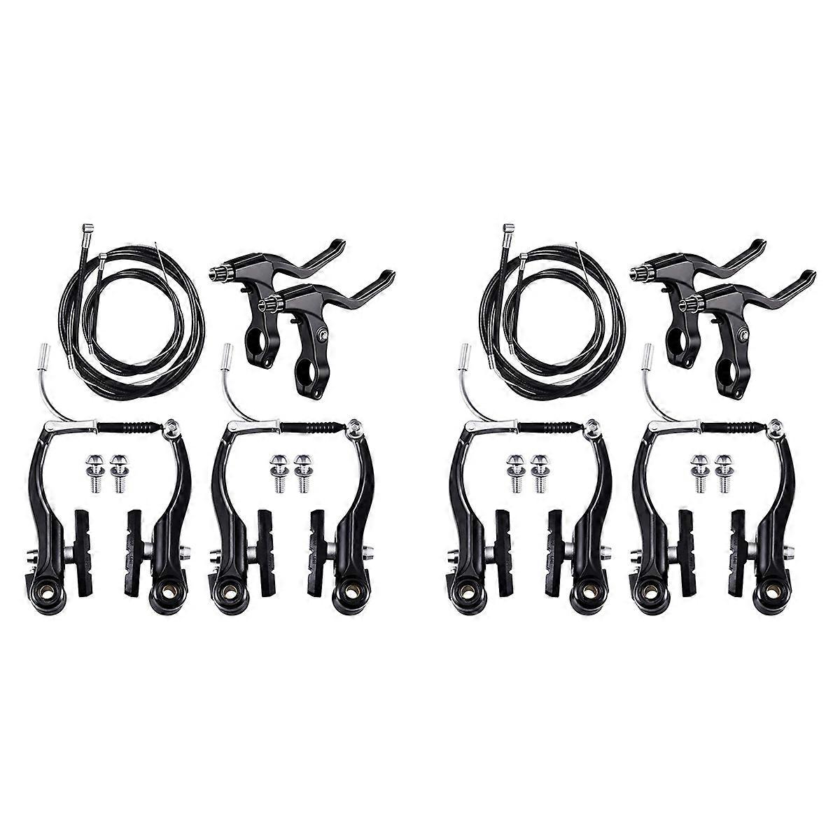 Complete Bicycle Mountain Bike Set,V Brake + Outer Cables + Lever