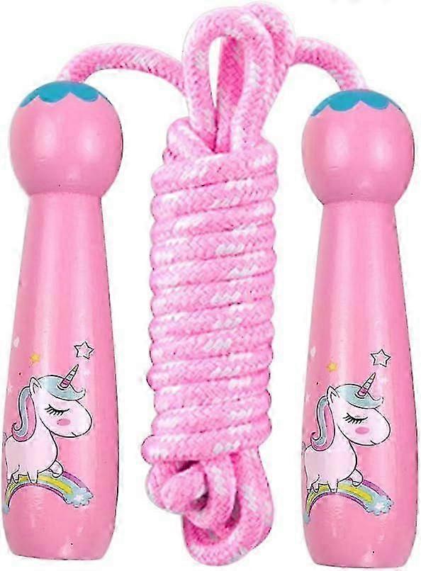 Hopprep för barn (rosa enhörning), hopprep för barn