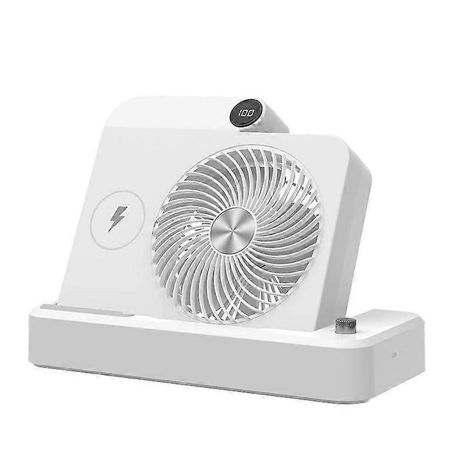 100 Speed,LED Digital Display, Angled Base,Camping Cooling Device for Women Men