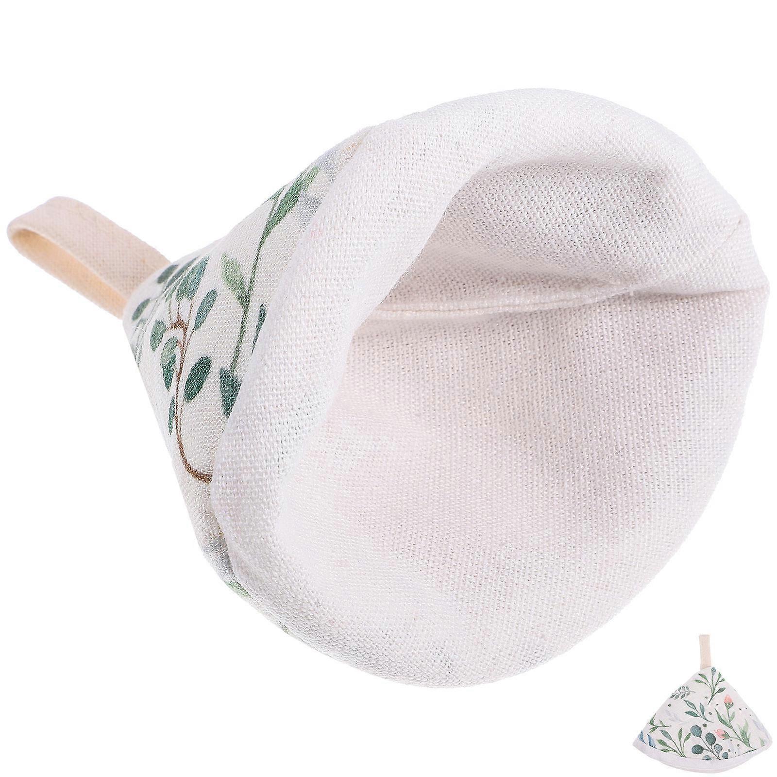 Anti Heat Pot Lid Handle Cover Triangular for Kitchen Use Multi-Colored 12.00X12.00X9.00CM Heat Resistance 1Pcs
