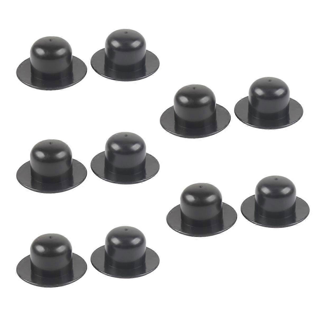 Swimming Pool Accessories Pipe Rack Pool Wall Valve Plug Filter Mesh PVC Soft Leather Plug (Short Style) Black