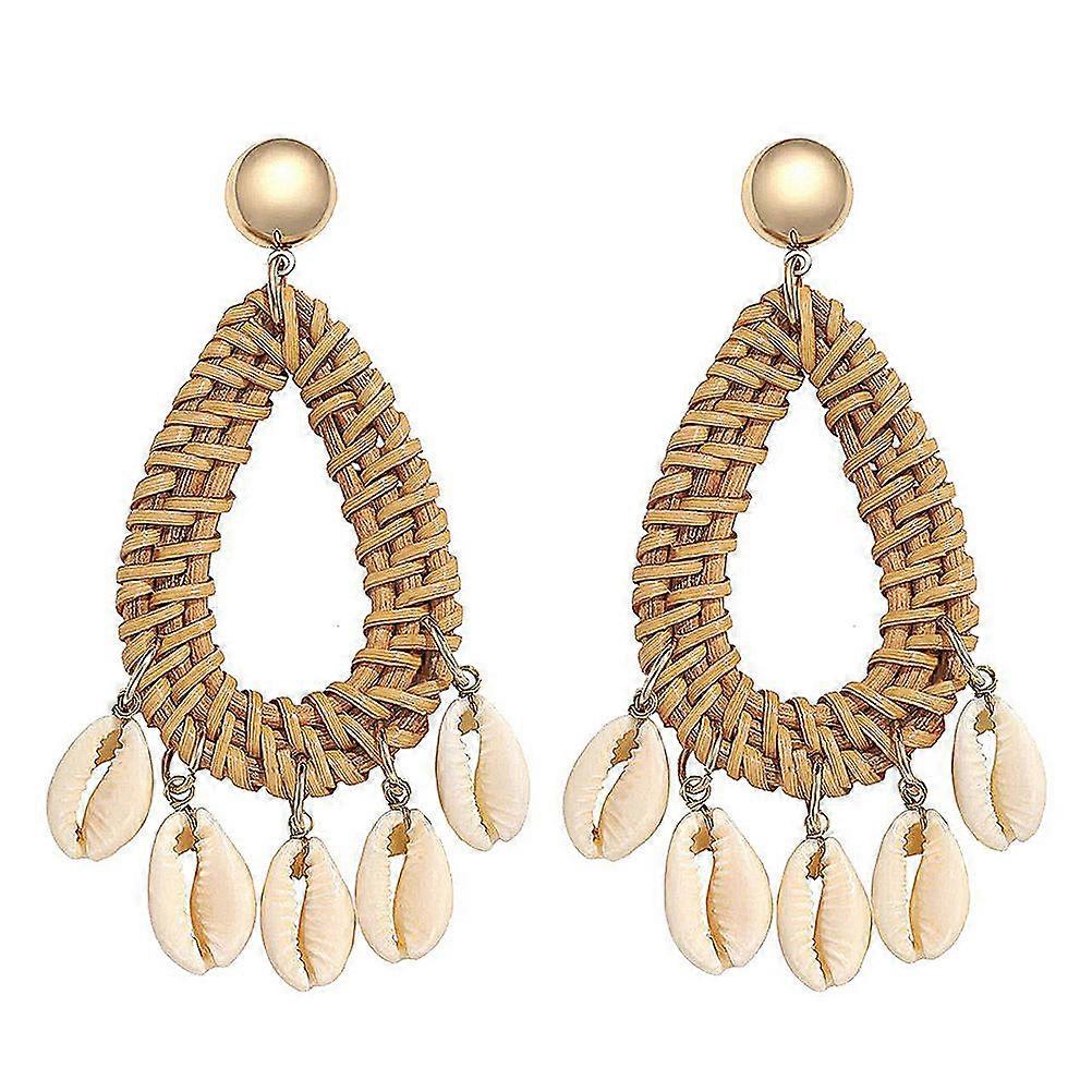 Hul Dråpe Øredobber Rotting Øredråpe Retro Stil For Kvinner Hjem 1 Par