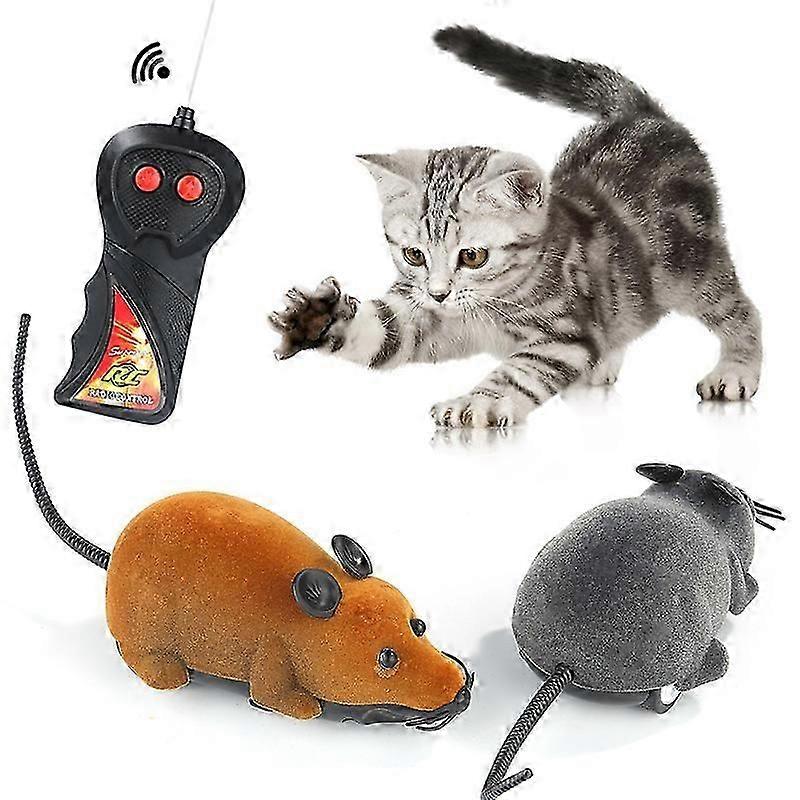 Electronic Mice Mice Rat For Cat Wireless Remote Control RC Electronic Rat Mouse Mice For Cat Puppy Xmas Gift