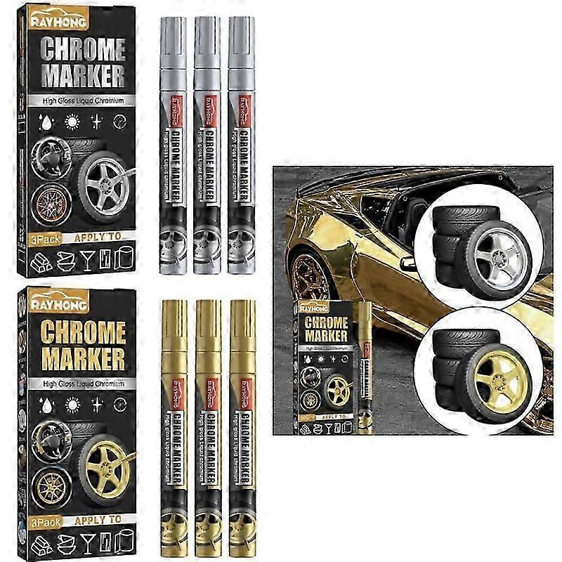 Automobiel DIY Plating Inscriptie Pen Band Graffiti Schilderen Handige Kleurverandering en Plateren Inscriptie Pen