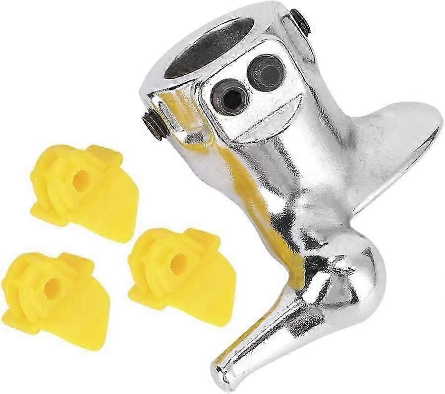 Tire Changer Mount Head, Demount Duck Head Accessory For 28Mm Steel Motorcycle Car Tire Changer With 3 Rubber Pads