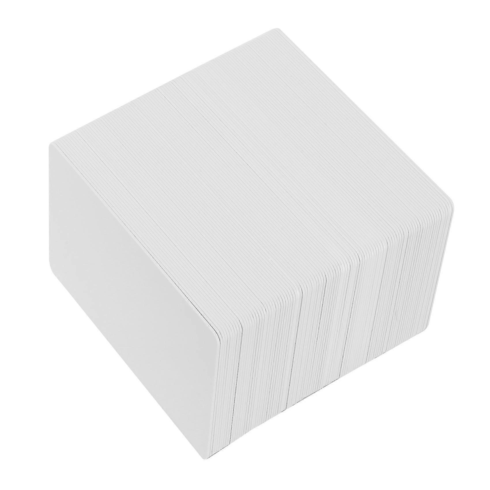 100 PVC Plastic Business Cards with Hot Stamping and Double-Sided Printing