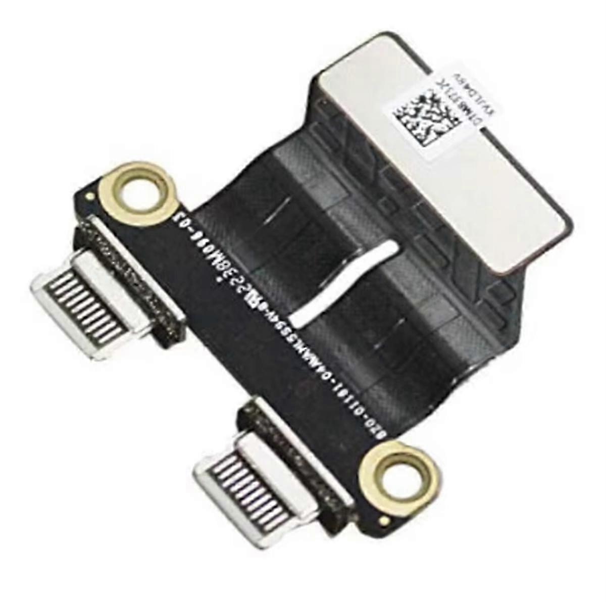DC Power Jack Connector I/O USB-C Board Flex Cable Charging Port for Macbook Air 13in A1932 A2179 20 Edition 0718