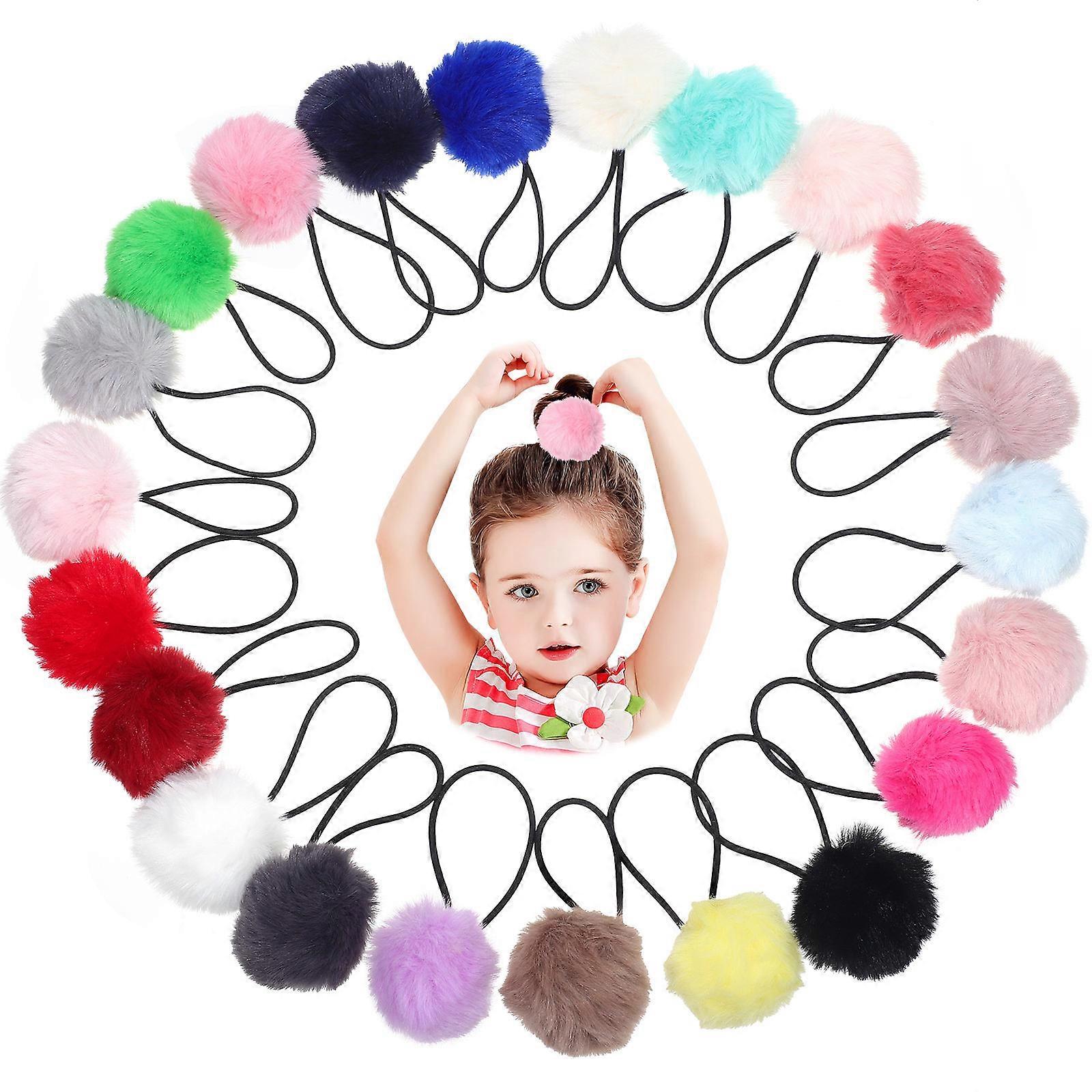 Hair Ties 22pcs Elastic Ponytail Holders Soft Comfortable Scrunchies for Easy Styling Everyday or Special Occasions