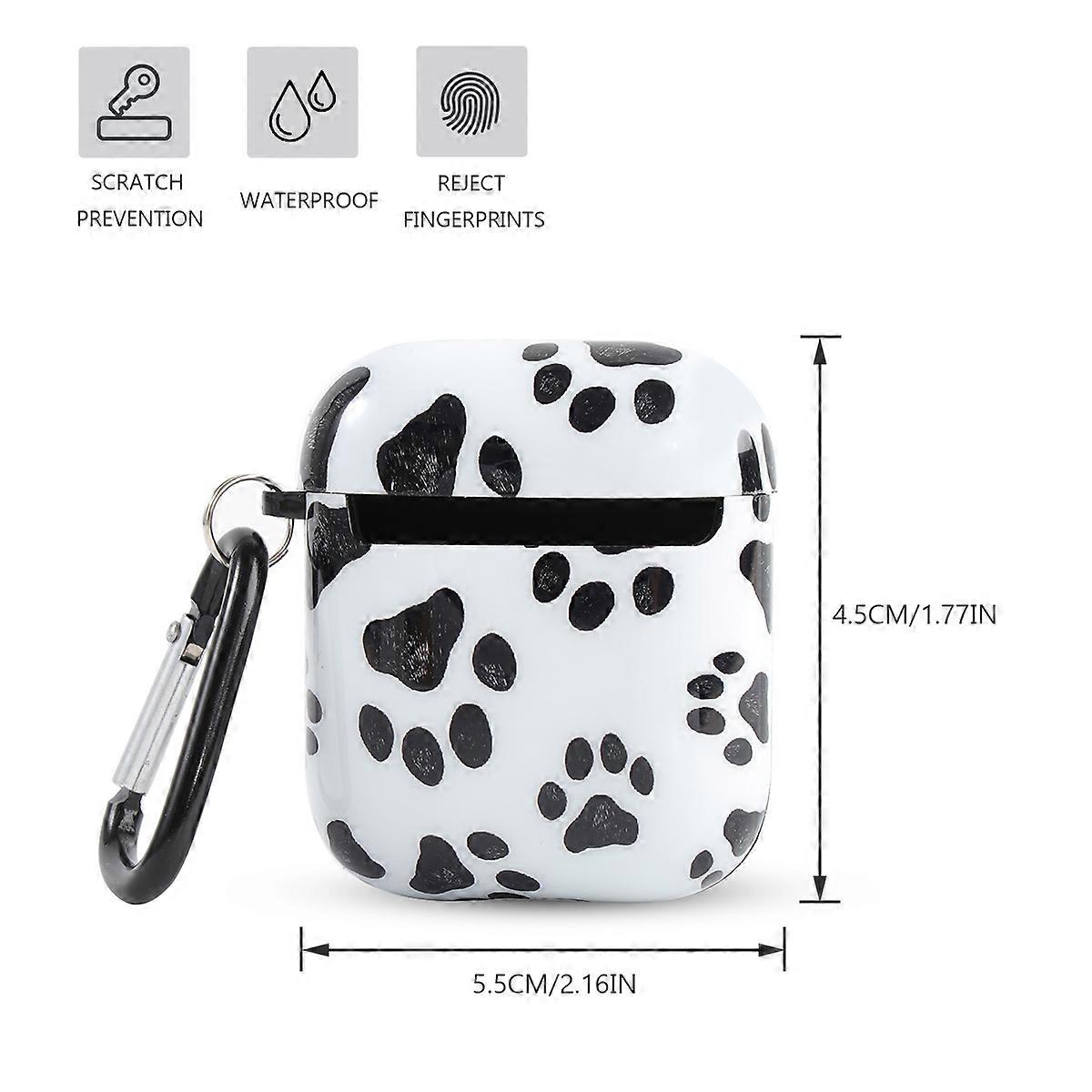 Earbuds Case Cover Universal Headset Case PC Material Scratch Proof for Daily Use 5.5*4.5*2.6cm 1Set