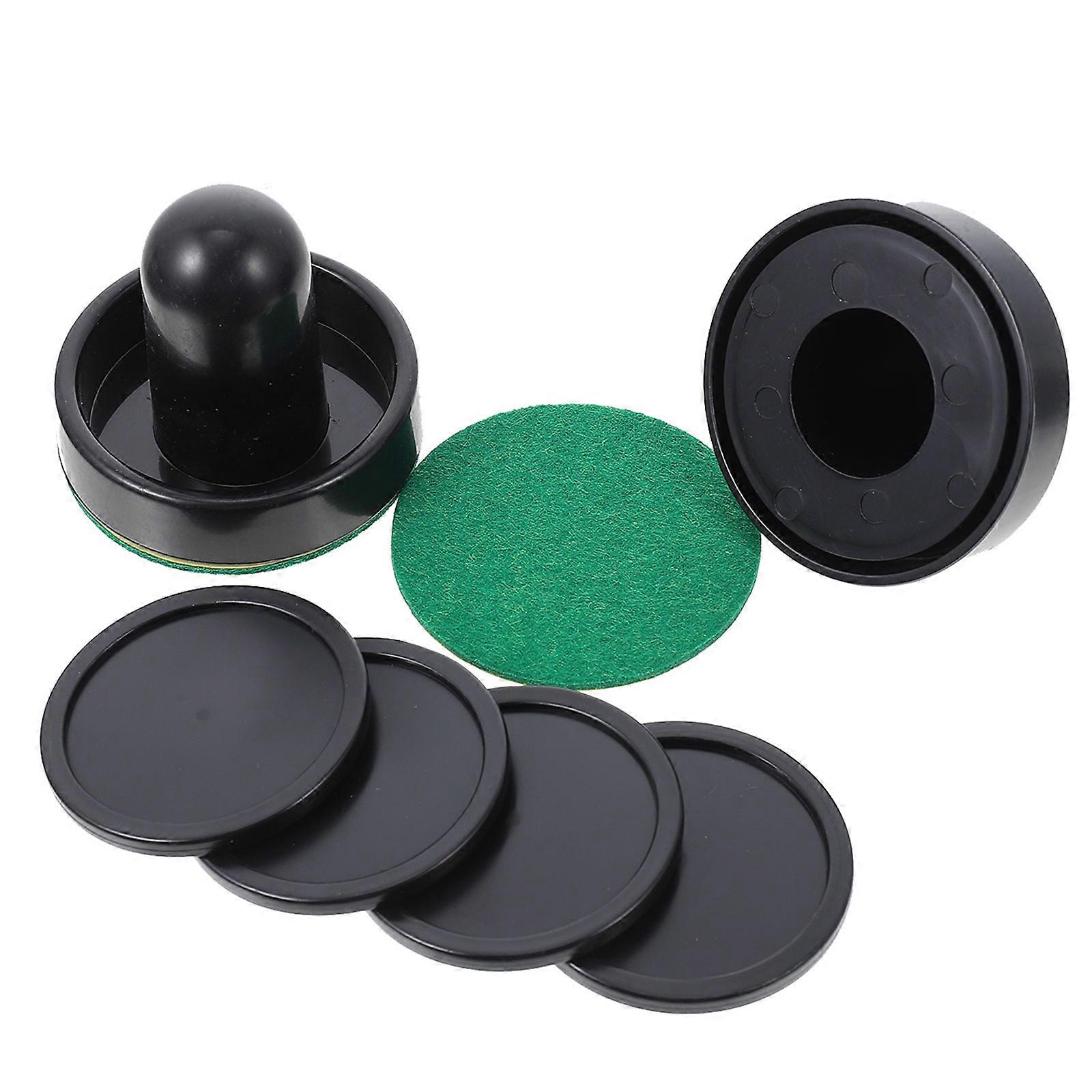 Wear-Resistant Hockey Air Hockey Paddles And Pucks Home Use Mini Hockey Table .4×2.4×2in 2 Sets
