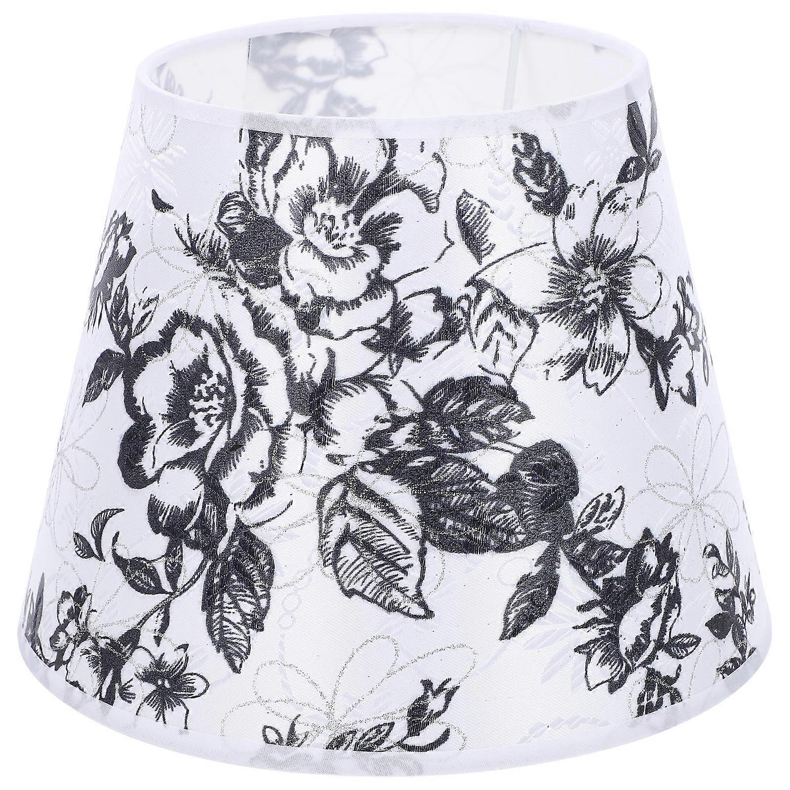 Cloth Lampshade Decorative Light Shade Cone Shape Simple Style Living Room 1Pc