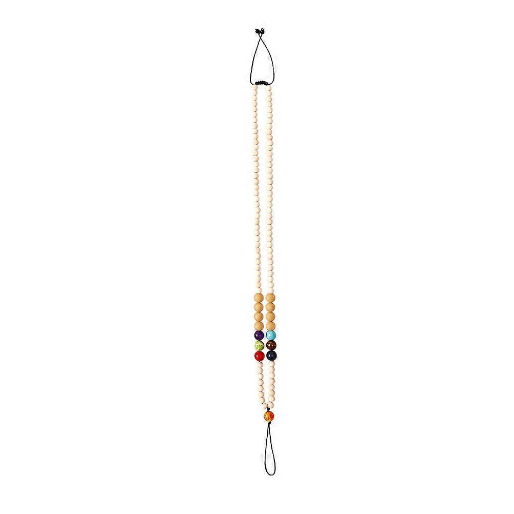 Stylish Beaded Mobile Phone Lanyard Lightweight Neck Strap for Smartphones Easy Attachment and Detachment