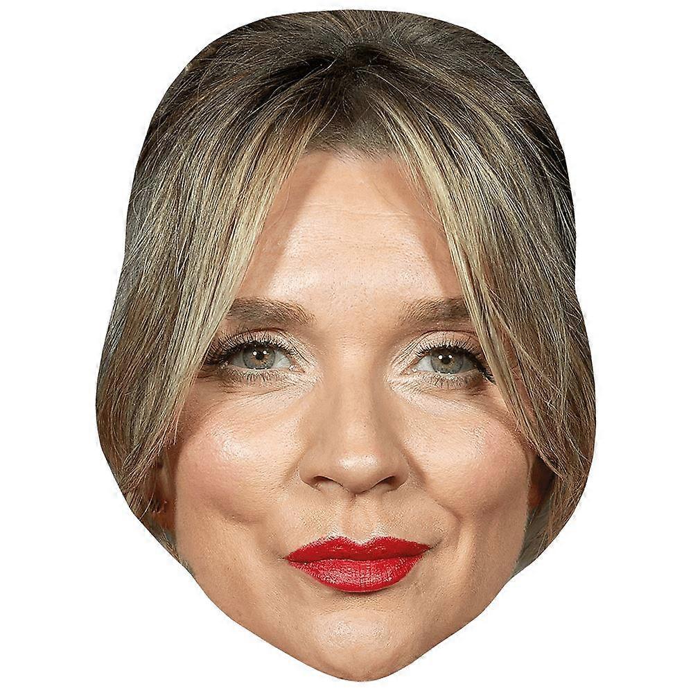 Candice Brown (Lipstick) Celebrity Mask, Flat Card Face