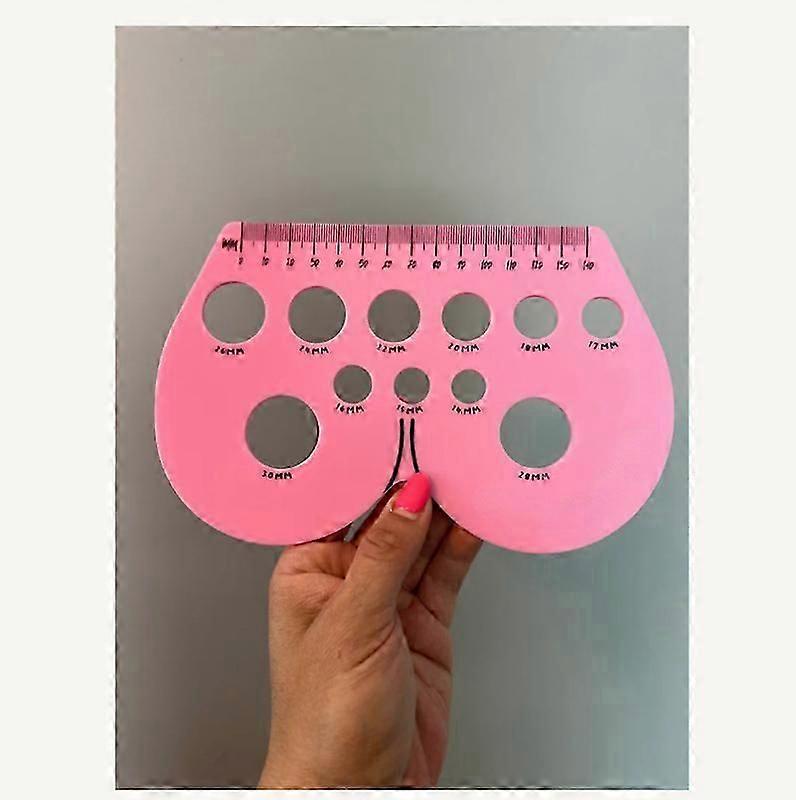 Nipple Ruler, Nipple Measurement Tool, Nipple Ruler for Flange Sizing, Nipple Ruler For Women Men