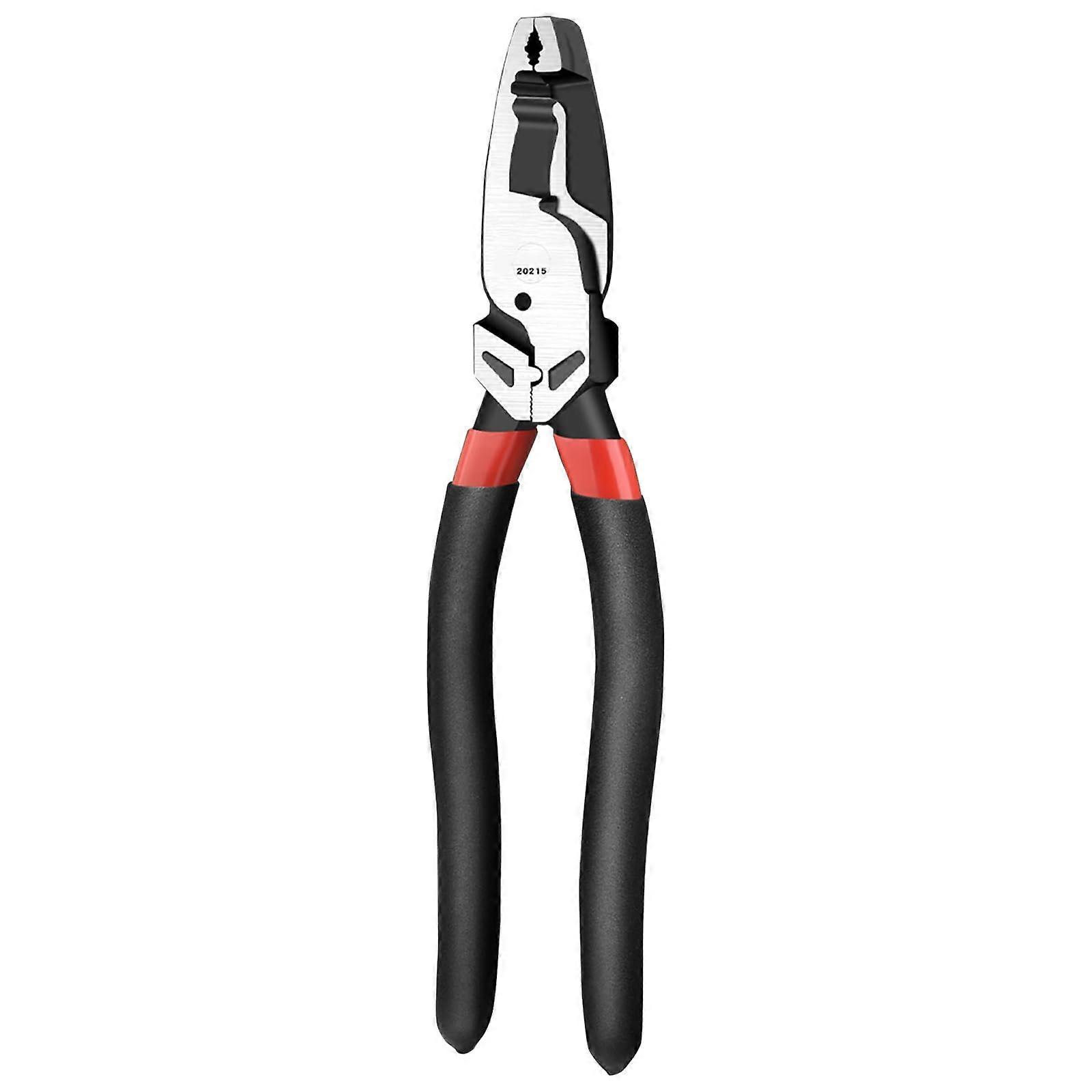 Professional pointed pliers, 22.9 cm, suitable for removing rusted screws and cutting wire, electronics, DIY projects.