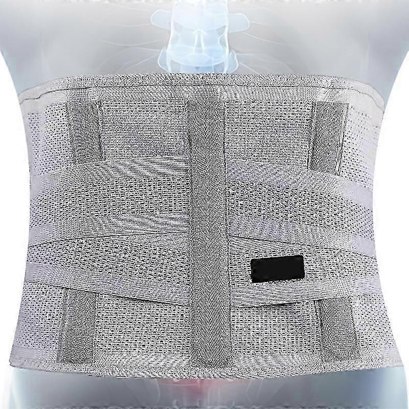 Adjustable Compression Back Support Belt Breathable Comfortable Elastic Abdominal Binder for Men Wom