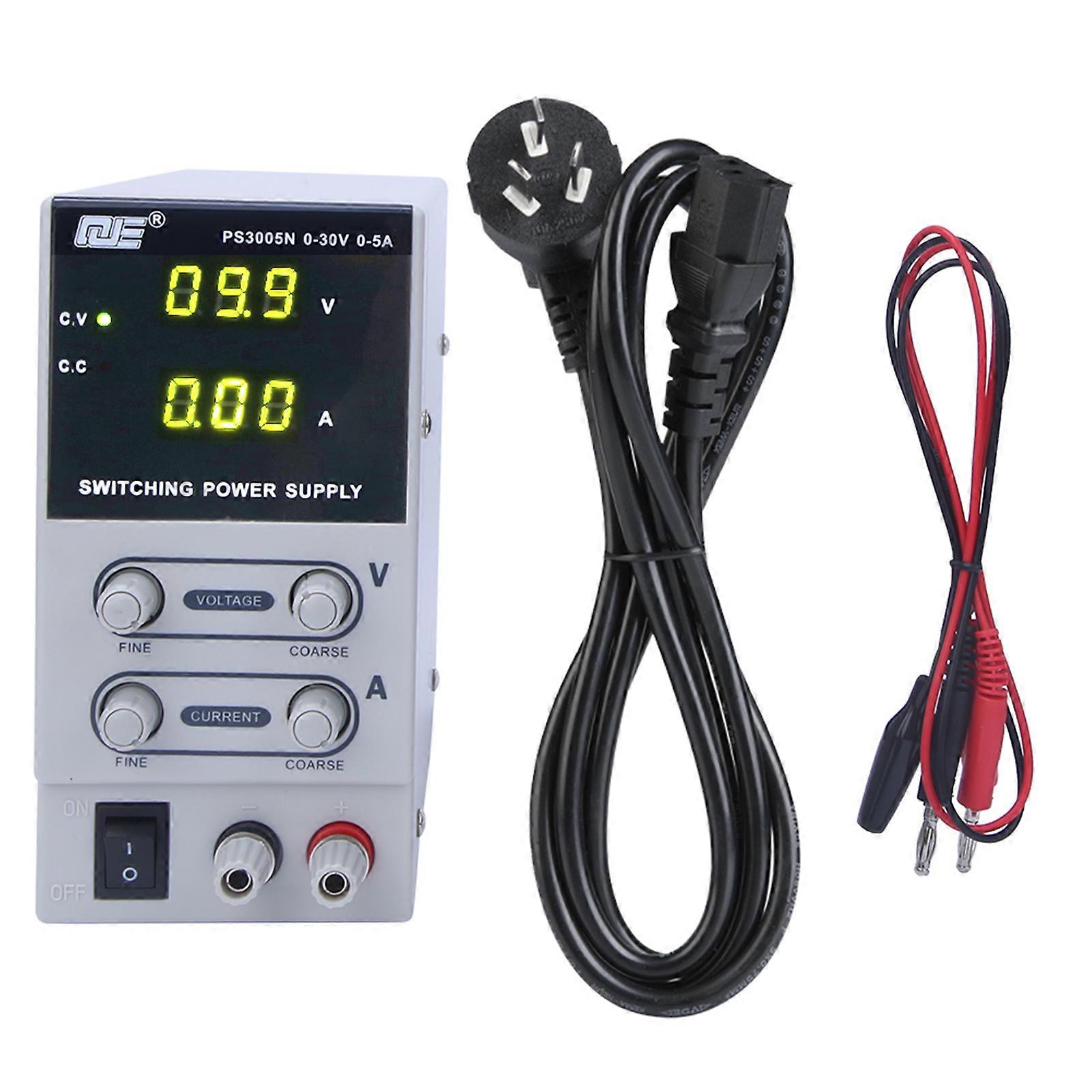 PS3005N DC Power Supply Digital Adjustable Phone Variable Switching Power Source 30V 5AAU Plug 220V