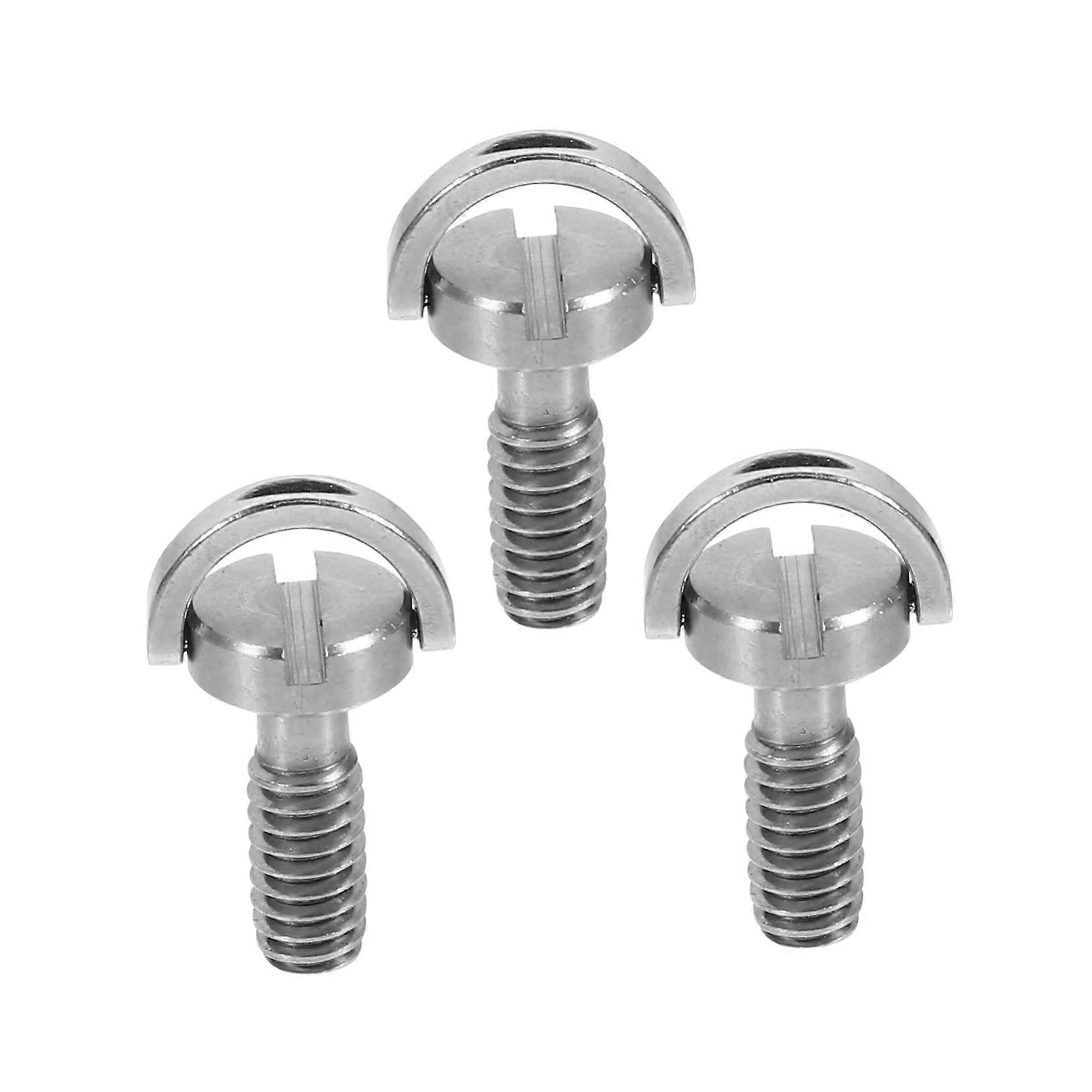 Mounting Screws 3-Piece Kit For Camera Tripods, Quick-Release Plates, And Gimbals, Durable, Reliable, Portable