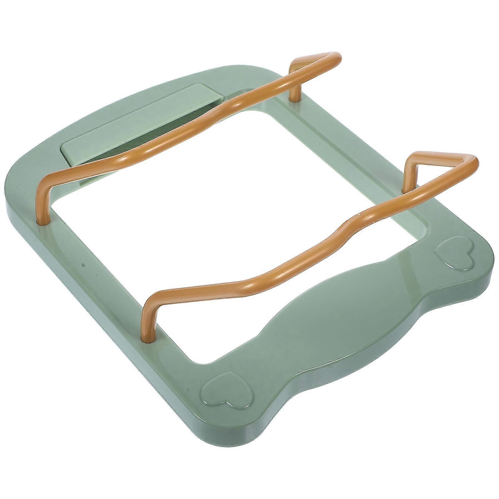 Wall Mount Ledge for Kitchen Storage in Light Green Multi-functional Plastic Shelf 7.8 Inches