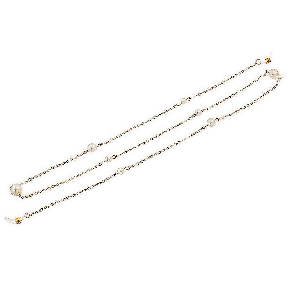 안경 체인 안경 체인 성인 매일 사용 진주 장식 27.6x0.2x0.2인치 1Set