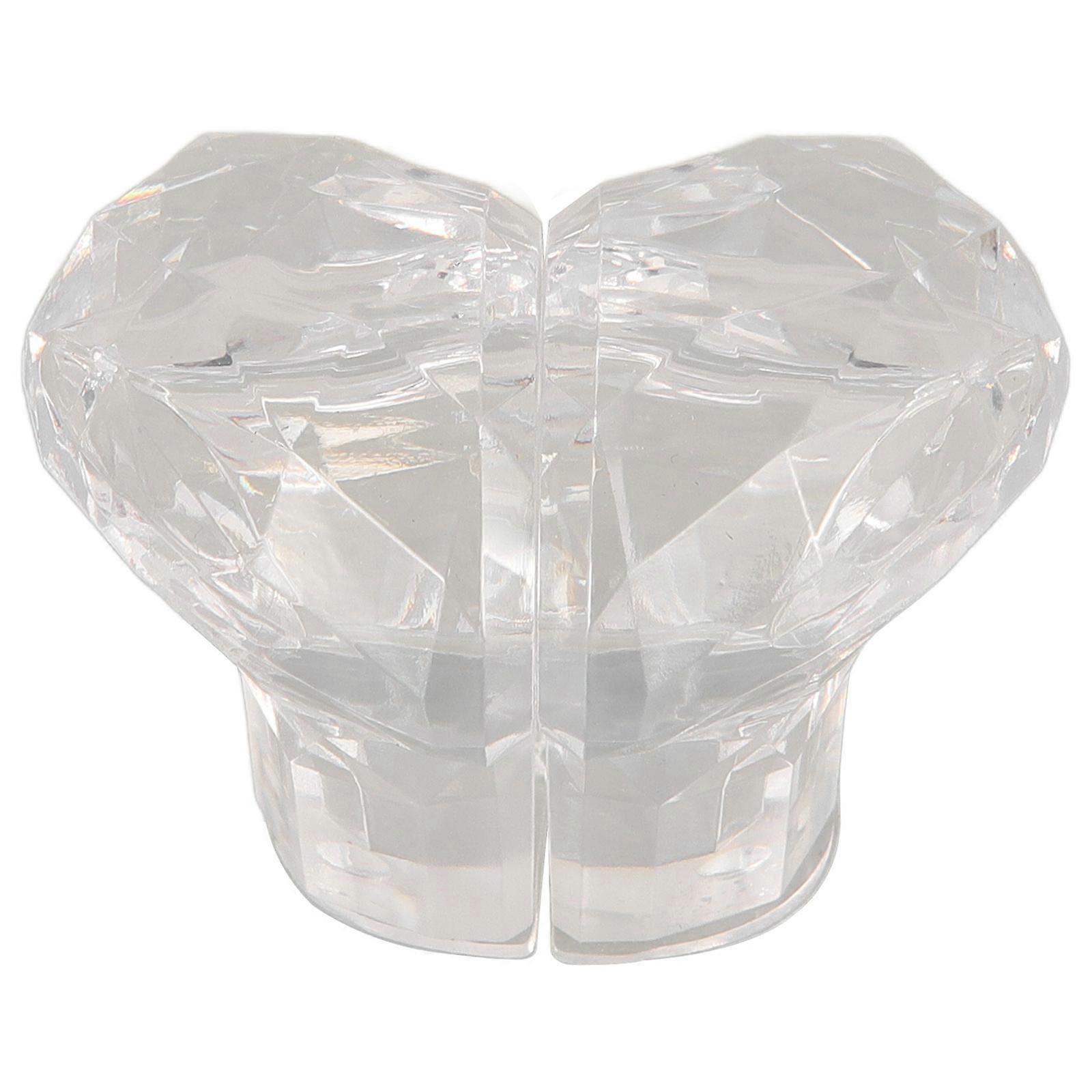 2Pcs Toilet Water Tank Flush Button for Bathroom Push Button Part