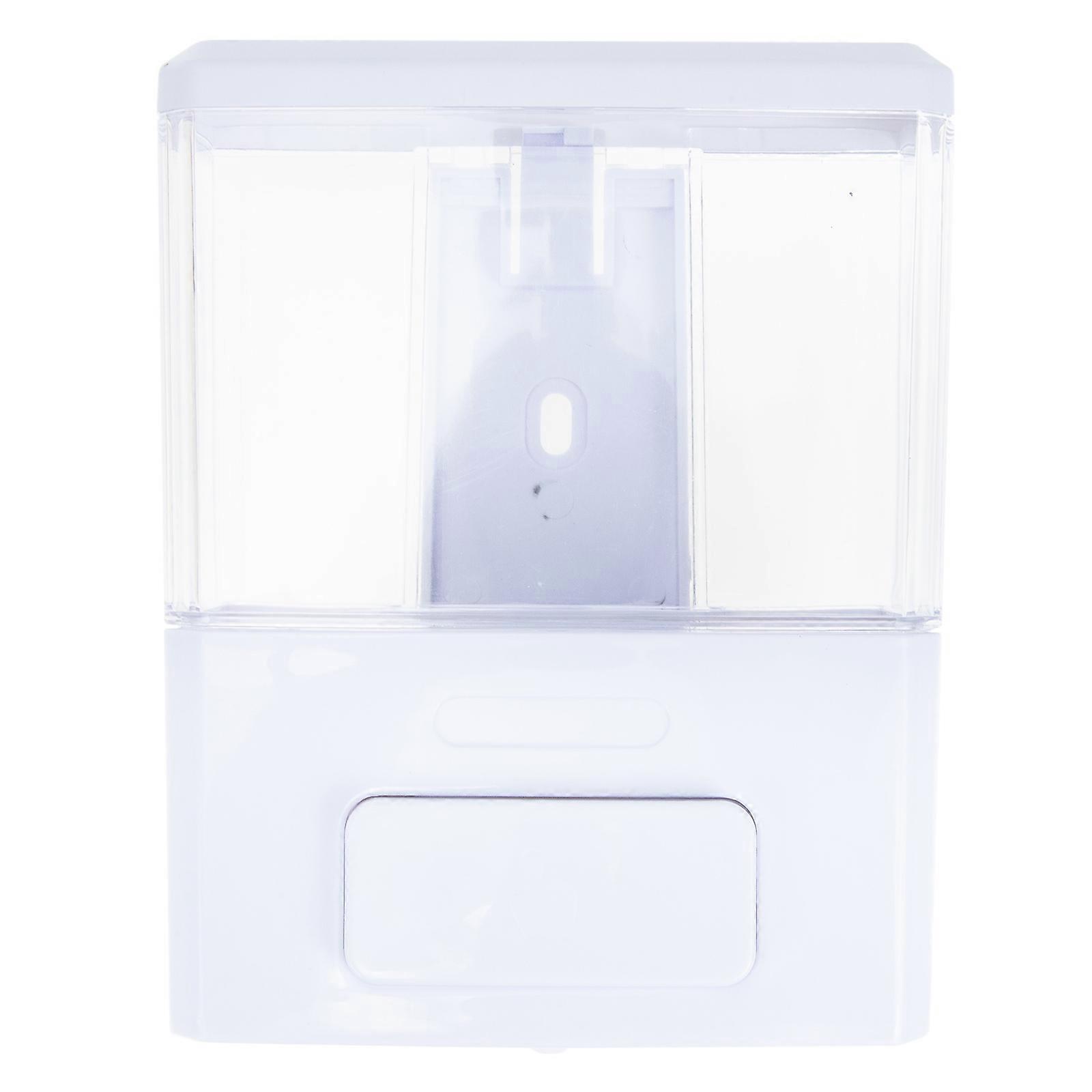 Wall Mounted Manual Foaming Soap Dispenser for Home Use, Large Capacity, Material, Easy Installation, Transparent Window for Soap Level Visibility