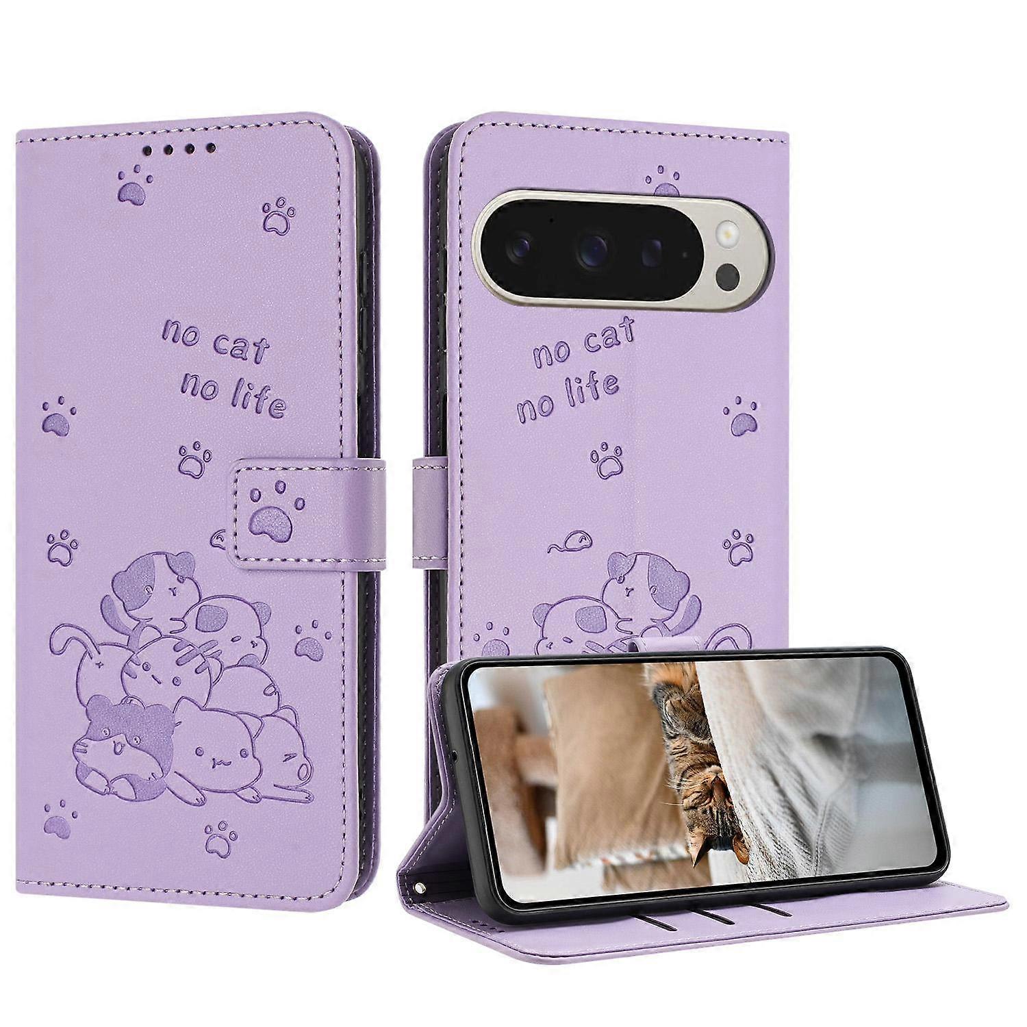 Husă din piele pentru telefon cu șnur