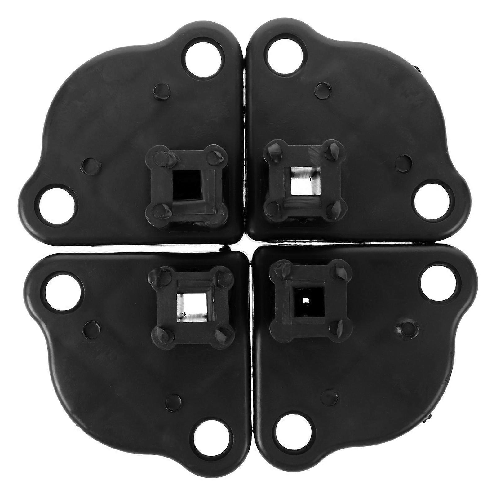Rv Bottom Mounting Bracket Awning Bracket Splashproof Square Shape For Campers 4Pcs