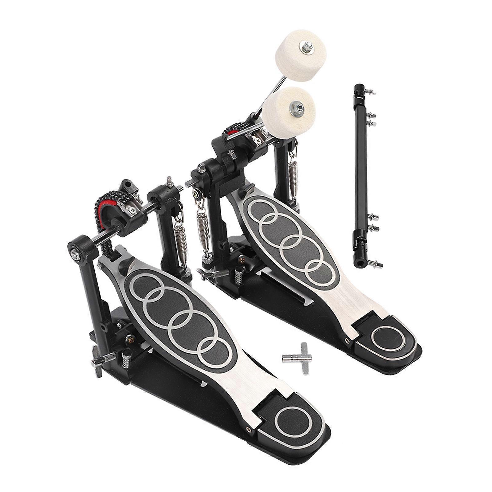 Bass Drum Set Double kick Pedal Beater Percussion Instrument Part Replacement