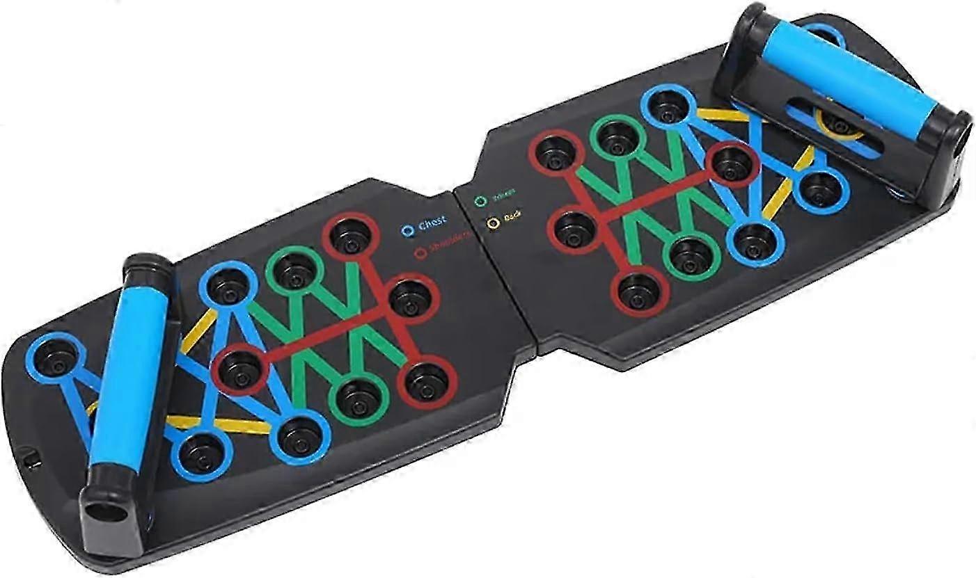 Push Up Board, Healthy Best Push Up Board, Floor Chest Muscle Exercise Board, Multi-Functional Home Workout Equipment Push Up Board For Men & Women