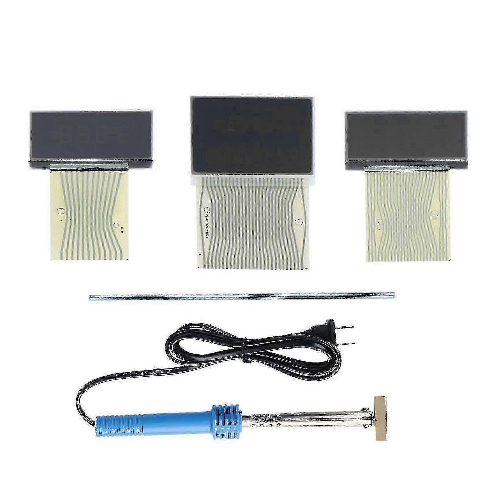 unique Car Instrument Speedometer Cluster Pixel Repair Kit for W202 W208 Ribbon LCD Display with Soldering SZRH A-W