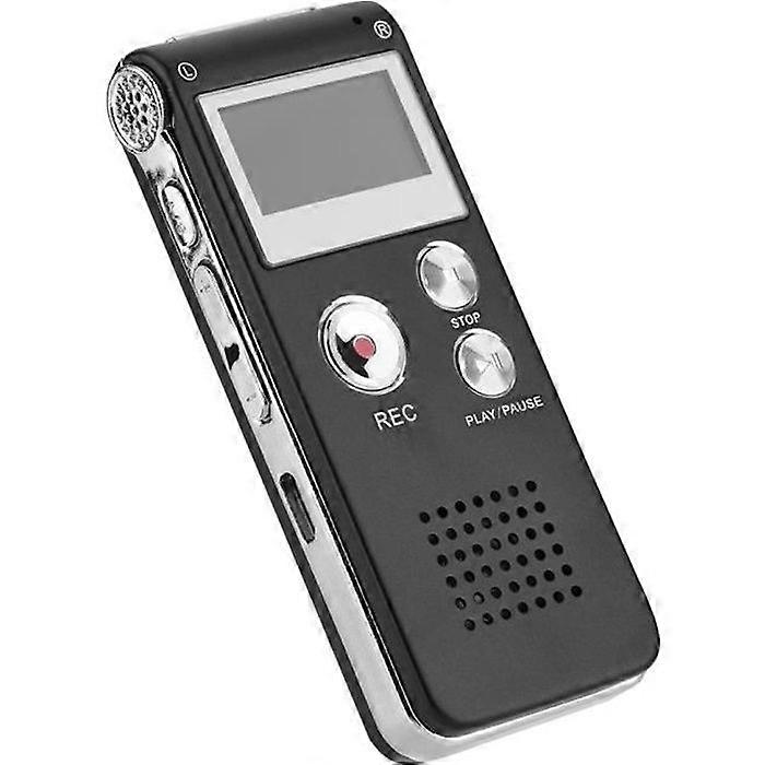 Voice Recorder - Unspecified - 8GB - Voice Activated - Automatic Recording - Black