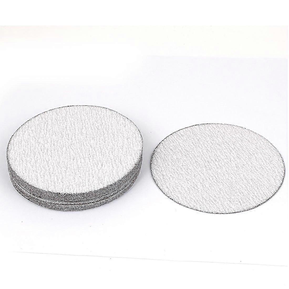Sanding Paper Disc 5-Inch Diameter 150 Grit Flocked Polishing And Grinding 20-Pack